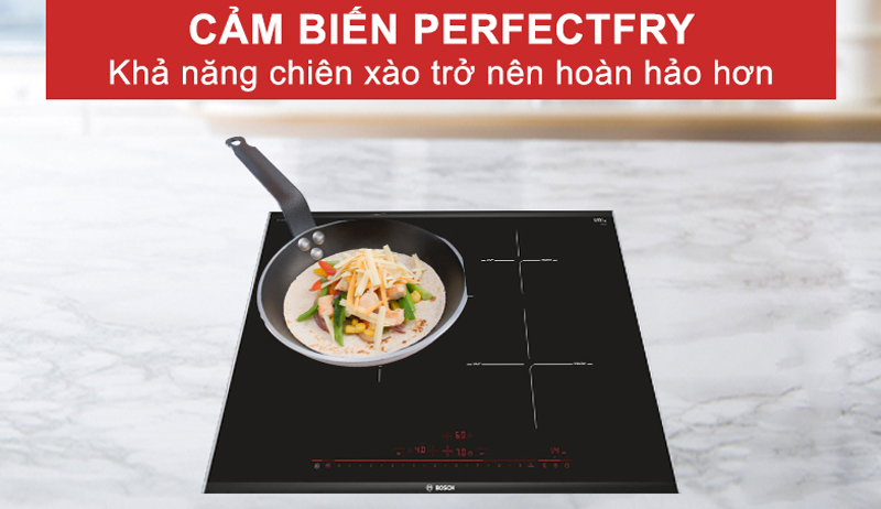 Cảm biến chiên xào PerfectFry cho món ăn hoàn hảo hơn.