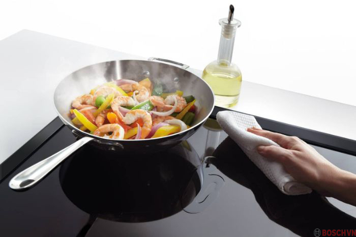 Lưu ý khi sử dụng bếp từ Bosch