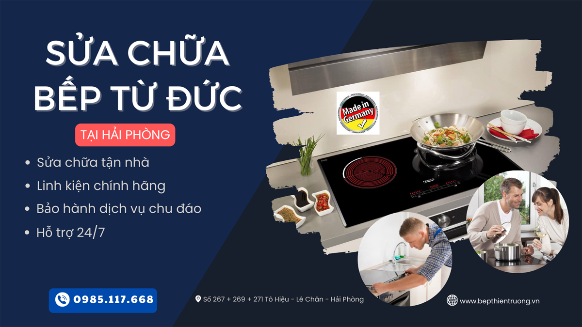 Bảng giá sửa chữa và thay kính bếp từ Nhật tại Hải Phòng