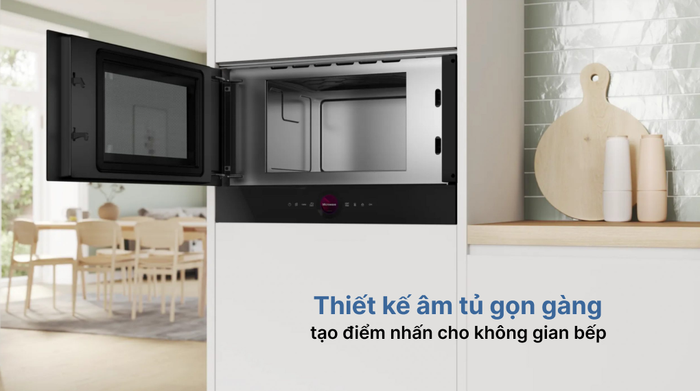  Lò vi sóng Bosch BFL7221B1 mang đến bước đột phá cho người dùng