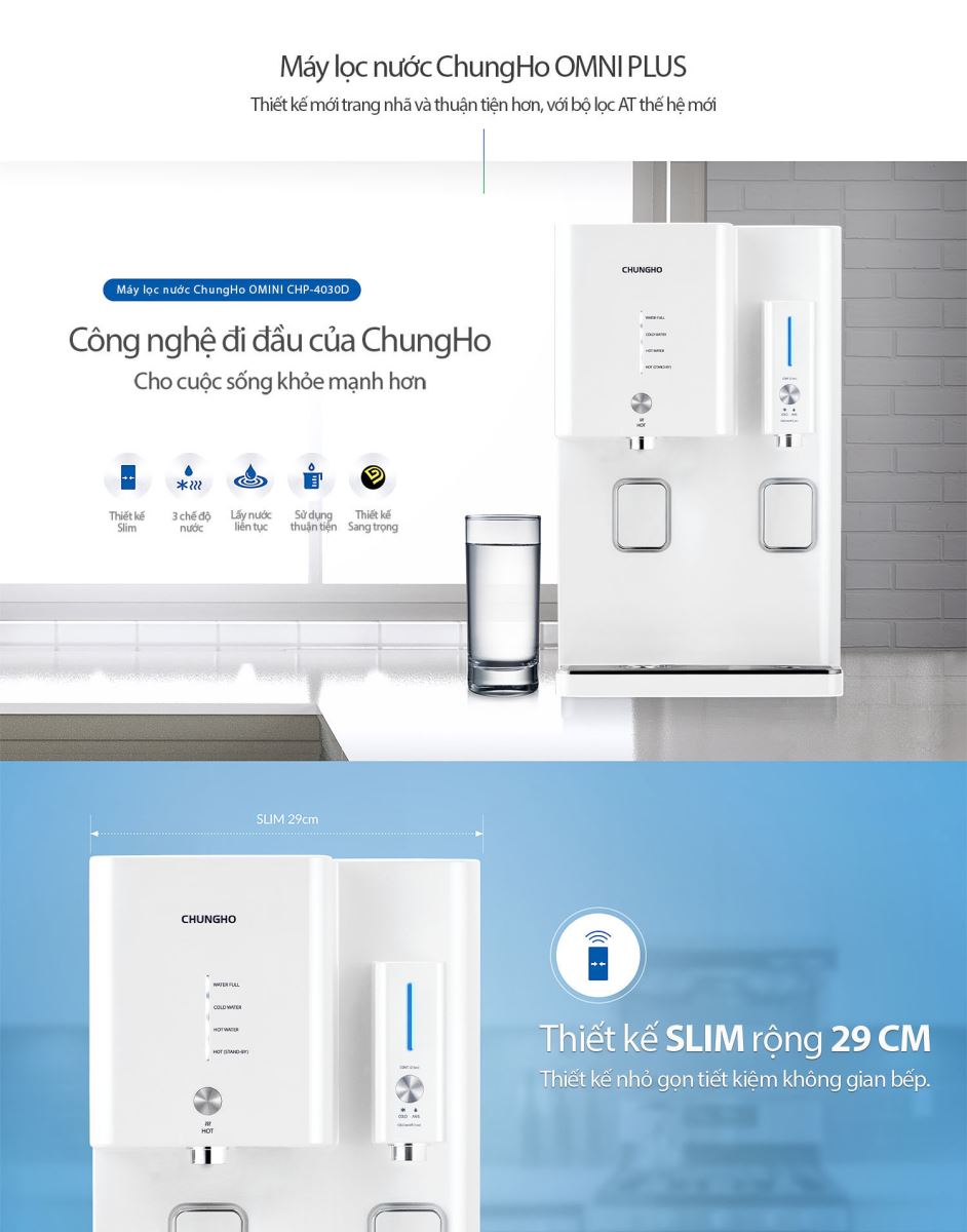 Máy lọc nước ChungHo OMNI PLUS