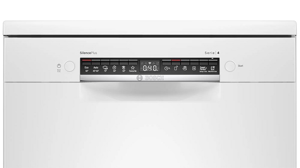 Bảng điều khiển máy rửa bát độc lập Bosch SMS4ECW14E serie 4