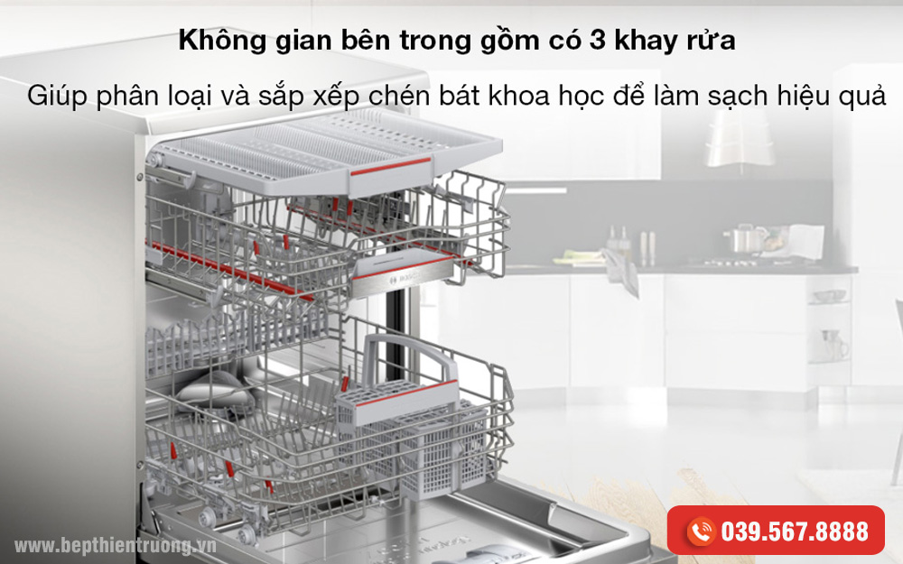 MÁY RỬA BÁT ĐỘC LẬP BOSCH SMS6ZCI37Q SERIE 6 SẤY ZEOLITH