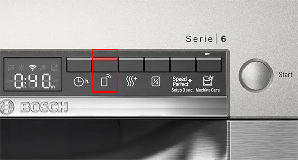bảng điều khiển máy rửa bát bosch SMS6ZCI14E