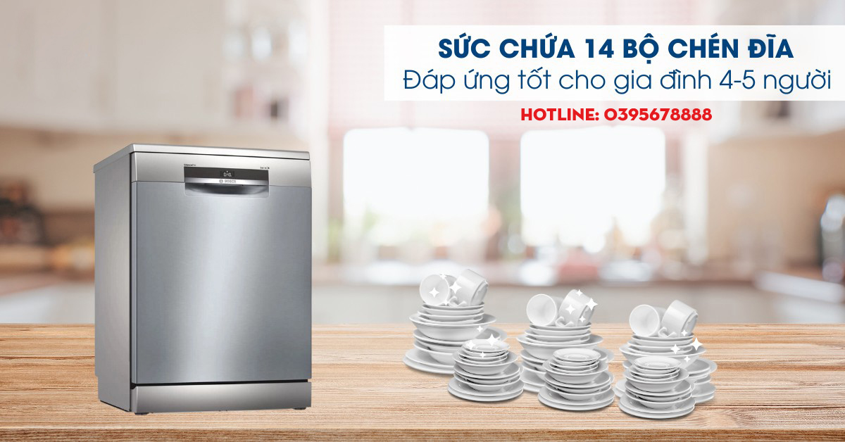 Máy Rửa Chén Bosch SMS8YCI03E