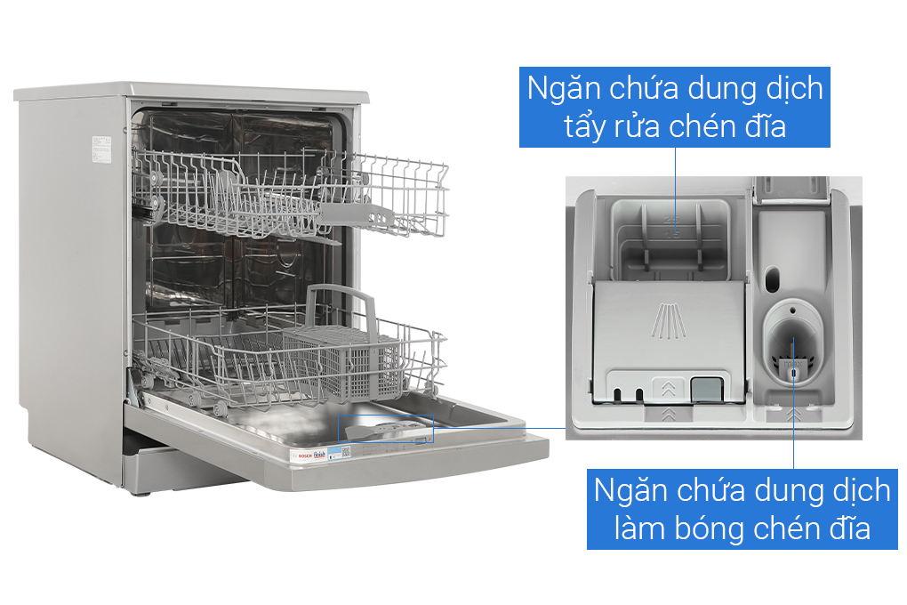 MÁY RỬA BÁT ĐỘC LẬP BOSCH SMS2ITI41G SERIE 2