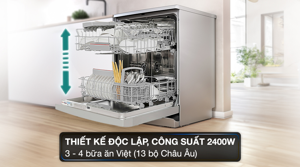 Máy rửa chén độc lập Bosch SMS4EKI06E