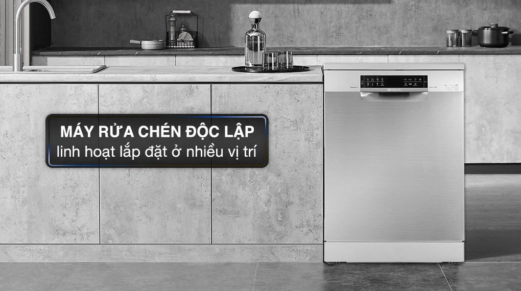 Tính năng kết nối homeconnect tiện lợi của Máy rửa bát Bosch SMS6ECI93E
