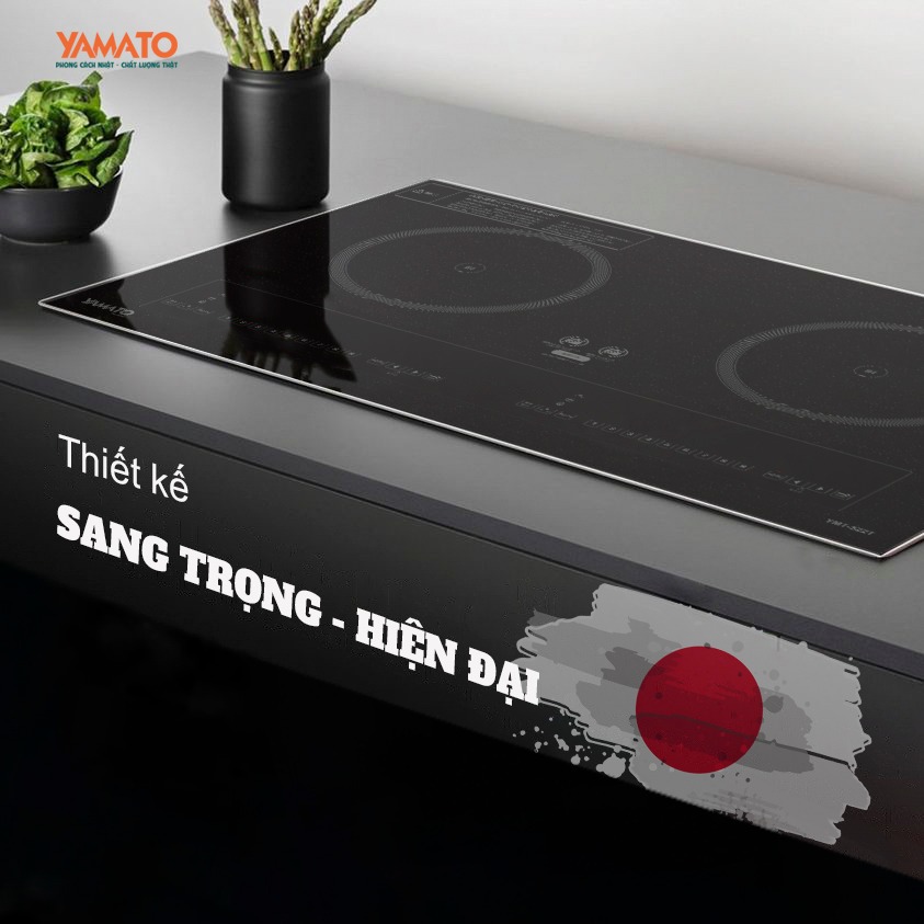 Bếp điện từ đôi thông minh Yamato YMT- 522T 