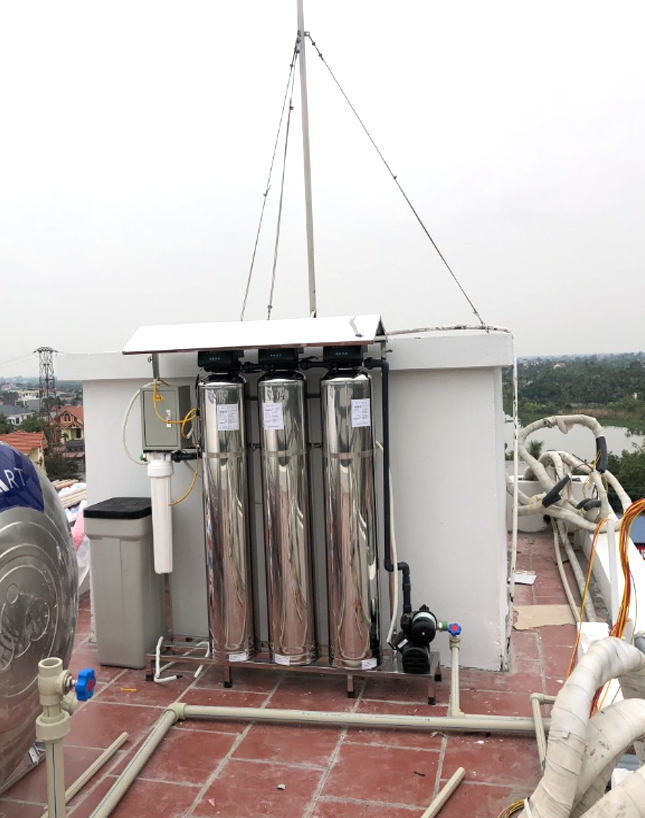 Nguồn nước sạch, trong và an toàn cho toàn bộ sinh hoạt trong nhà