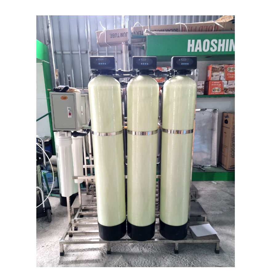 Hệ thống lọc nước tổng đầu nguồn lắp đặt cho gia đình tại Hải Phòng
