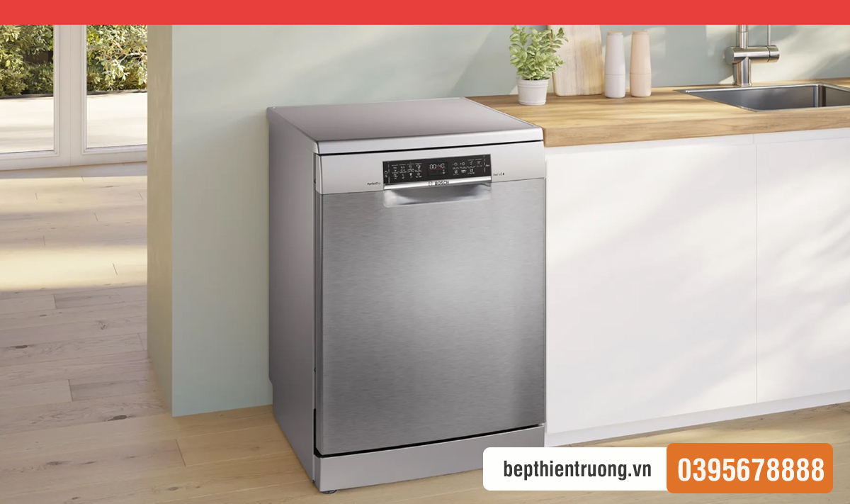 MÁY RỬA BÁT ĐỘC LẬP BOSCH SMS6ZCI06E SERIE 6 14 BỘ SẤY ZEOLITH