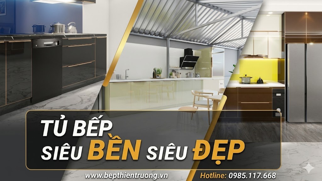 Báo giá: Thiết Kế Và Thi Công Tủ Bếp Đẹp Tại Hải Phòng 2026 - Bếp Thiên Trường