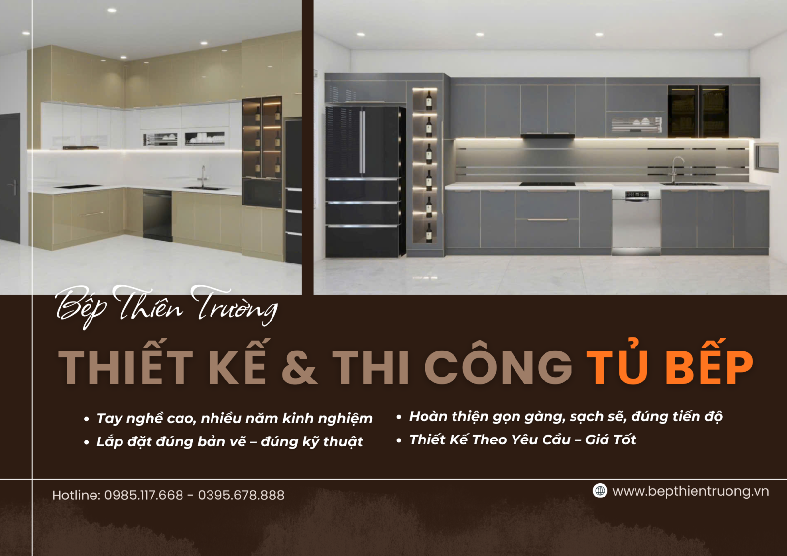  Lắp Đặt Tủ Bếp Chuyên Nghiệp Tại Hải Phòng