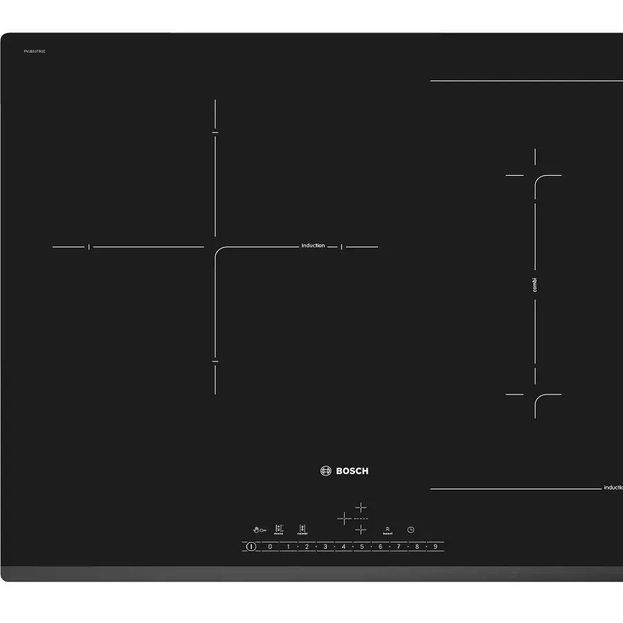 Bếp Từ Bosch Kết Hợp 2 Vùng Nấu HMH.PVJ631FB1E Series 6