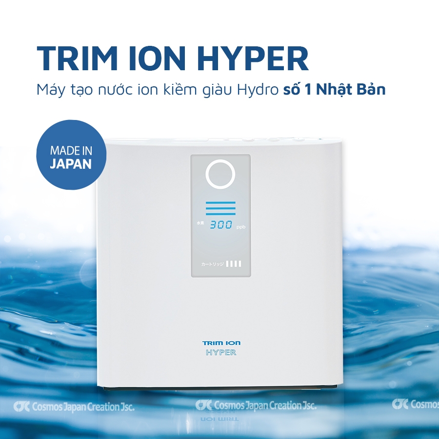 Máy điện giải Trim Ion Hyper Nhật Bản