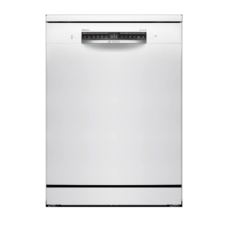 MÁY RỬA BÁT BOSCH ĐỘC LẬP SMS4ECW14E SERIE 4 SẤY HÉ CỬA