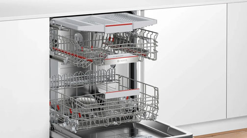 Máy Rửa Bát Âm Tủ BOSCH SMI6ZCS16E|Serie 6
