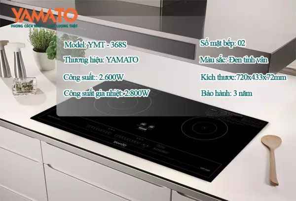 BẾP TỪ ĐÔI YMT-368S