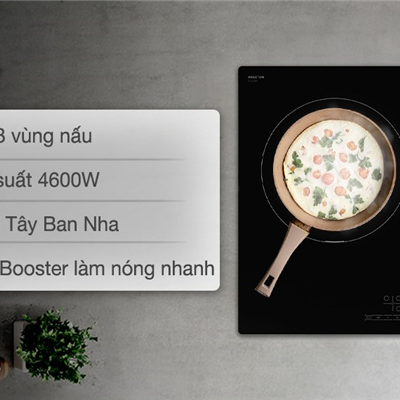 BẾP TỪ BOSCH SERIE 4 PUJ611BB5E 3 VÙNG NẤU 4600W