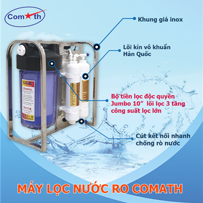 Máy lọc nước RO bán công nghiệp Comath CM907 20L/h
