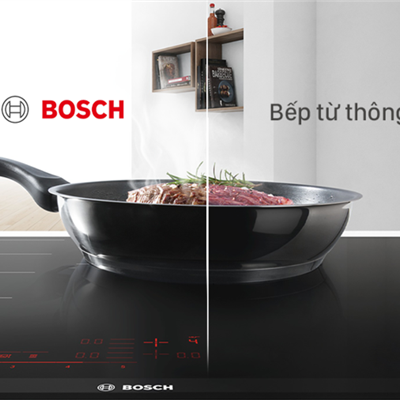 BẾP TỪ KẾT HỢP HÚT MÙI BOSCH PVQ731F15E SERIE 6 BỐN VÙNG NẤU