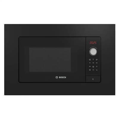 LÒ VI SÓNG ÂM TỦ BOSCH BEL653MB3 SERIE 2 MẶT KÍNH ĐEN 25 LÍT