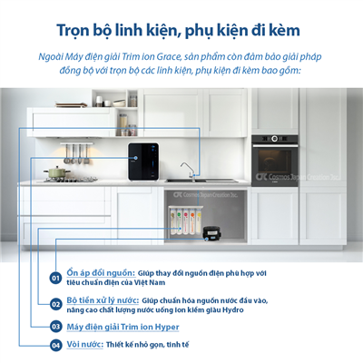 Máy điện giải TRIM ION GRACE