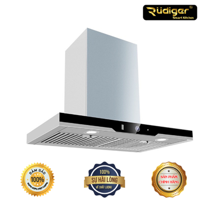 Máy hút mùi kính phẳng Rudiger RDG-970GT