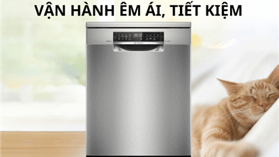 Review chi tiết máy rửa bát Bosch SMS6ZCI16E – Lựa chọn hoàn hảo cho gian bếp hiện đại