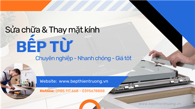 Thay Mặt Kính Bếp Từ Tại Hải Phòng – Nhanh, Chuẩn Hãng, Giá Tốt